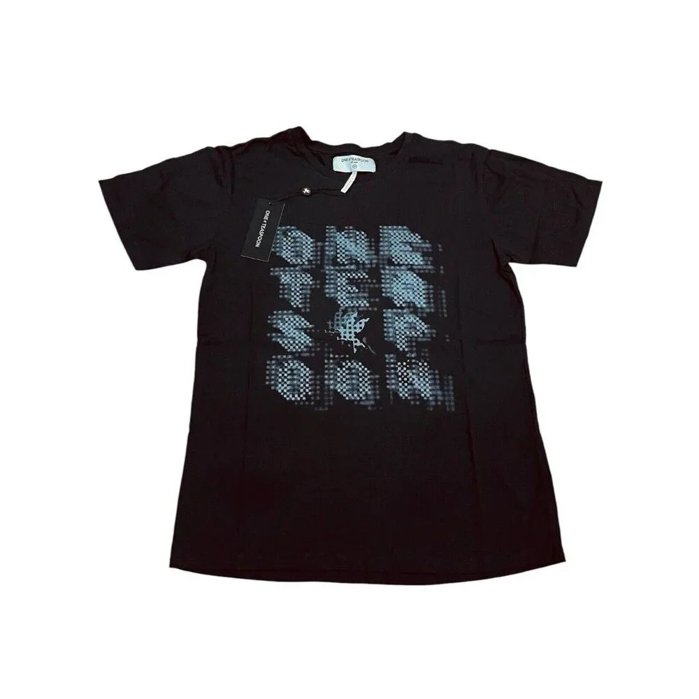 One Teaspoon Women's OT Poster Print Crew Tee Shirt Size XXS